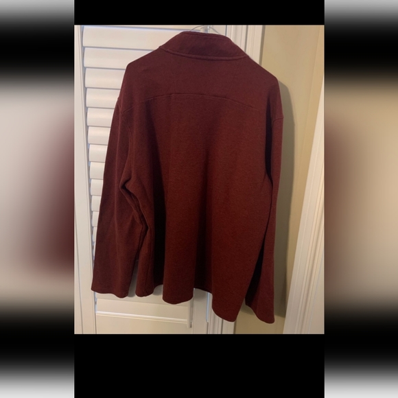 Mens XL Calvin Klein 1/4 zip sweater - Picture 2 of 4